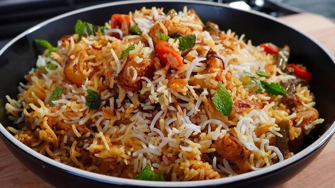 Hyderabadi Veg Biryani